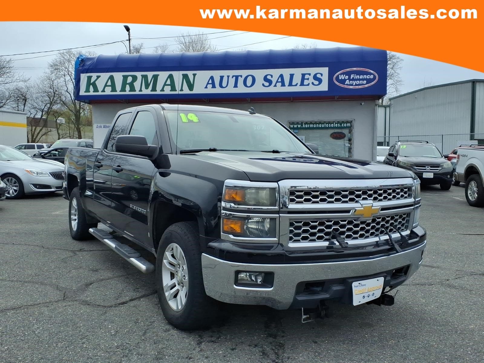 2014 Chevrolet Silverado 1500 4X4 LT DBLE CAB