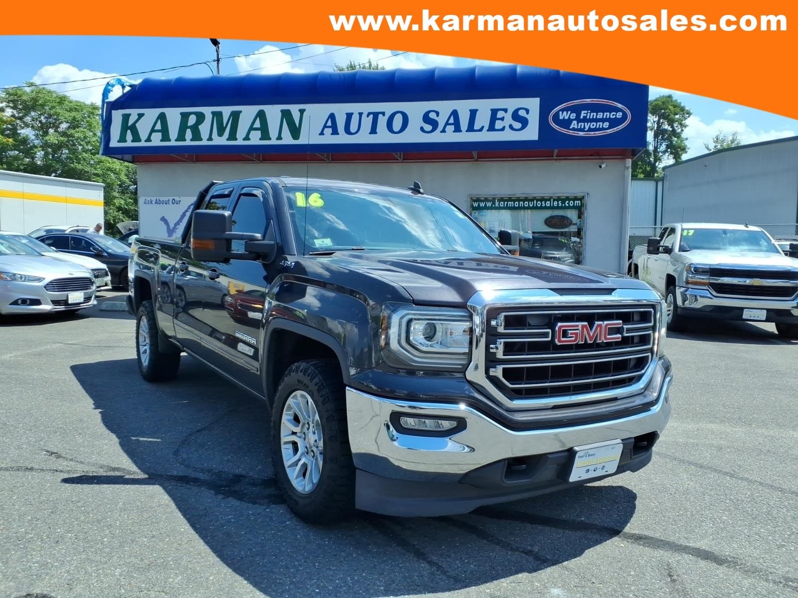 2016 GMC Sierra 1500 4X4 SLE DBLE CAB